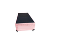 Ver imagem 1 de Cama Box Baú Solteiro Blindado Suede Rosé
