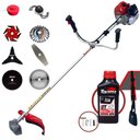 Ver imagem 1 de Roçadeira Multifunções Completa Kawashima Bcj620-l 62cc 10.000rpm 8 em 1 + Óleo Toyama 2t