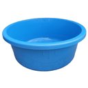 Ver imagem 3 de Kit Bacia Grande 100L Azul+ Bacia Pequena 4 Litros Azul