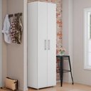 Ver imagem 3 de Multiuso 2 Portas 4 Prateleiras Breatriz 190cm Ajl Móveis