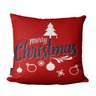 Kit 4 Almofadas Mdecore Feliz Natal Happy New Year Colorido - 2