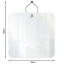 Ver imagem 4 de Espelho Decorativo Aramado Wire Boll Preto 50x50 cm