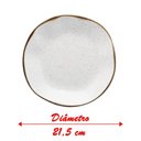 Ver imagem 2 de Kit Jogo Pratos Sobremesa Lanche 12 Peças para 12 Pessoas Maresia
