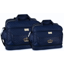 Ver imagem 1 de Kit Bolsas Maternidade Mave Baby Coroa Azul Marinho