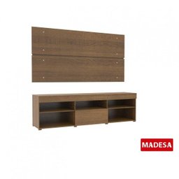 Rack com Painel para TV até 55 Polegadas 1 Porta Miami Espresso Móveis - 3