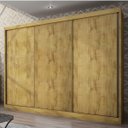 Ver imagem 1 de Guarda-Roupa Casal 3 Portas 8 Gavetas Natus