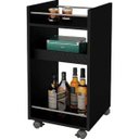 Ver imagem 1 de Carrinho de Bar Artely Brito 3275 Mdp Preto