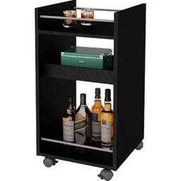 Carrinho de Bar Artely Brito 3275 Mdp Preto - 1