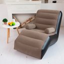 Ver imagem 5 de Sofa Poltrona Inflavel de Camping e Praia Aveludada 100kg