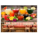 Ver imagem 2 de Papel De Parede Suco Frutas Smoothies Polpa 3D Al175