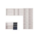 Ver imagem 3 de Lavanderia Modulada Kappesberg Celeste 5 Peças Branco/azul 280cm