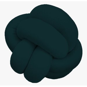 Almofada de nó Escandinavo Verde Musgo