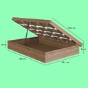 Ver imagem 5 de Cama Casal Queen Box Báu 160 Bogotá Mel