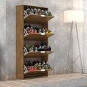 Ver imagem 2 de Sapateira Safira 4 Portas – Castanho