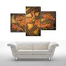 Quadro Decorativo Moderno Animais Carpas 323: 120cm (A) x 180cm (L) - 4