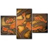 Quadro Decorativo Moderno Animais Carpas 323: 120cm (A) x 180cm (L) - 1