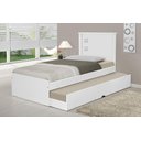 Ver imagem 2 de Cama de Solteiro Bibox Barcelona Branco - Tebarrot