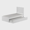 Ver imagem 5 de Cama de Solteiro Bibox Barcelona Branco - Tebarrot