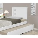 Ver imagem 3 de Cama de Solteiro Bibox Barcelona Branco - Tebarrot