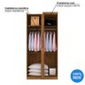 Guarda-Roupa Roupeiro Gold Canto - Branco - 3