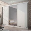 Ver imagem 3 de Guarda-Roupa Casal com Espelho 3 Portas 6 Gavetas Natus