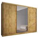 Ver imagem 1 de Guarda-Roupa Casal com Espelho 3 Portas 6 Gavetas Natus