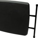 Ver imagem 3 de Mesa Dobrável Camper Retangular Tampo em Plástico Preto Kala 75cm