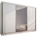 Ver imagem 1 de Guarda-Roupa Casal com Espelho 3 Portas 6 Gavetas Natus