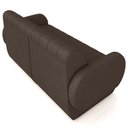 Ver imagem 6 de Sofá 3 Lugares Sala Living Orgânico 188cm Fávara K01 Veludo Marrom - Lyam Decor
