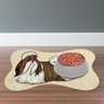 Tapete Pet Mdecore Shih-Tzu Amarelo 46x33cm - 2