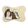 Tapete Pet Mdecore Shih-Tzu Amarelo 46x33cm - 1