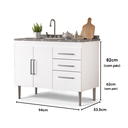 Ver imagem 4 de Gabinete de Pia Gêmeos 1,00