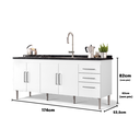 Ver imagem 5 de Gabinete de Pia Gêmeos 1,80