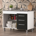 Ver imagem 2 de Balcão de Pia Gêmeos 93cm