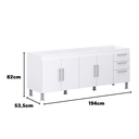 Ver imagem 3 de Balcão de Pia Gêmeos 195cm