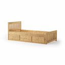 Ver imagem 6 de Cama Solteiro 03 Gavetas - Madeira Maciça Cera