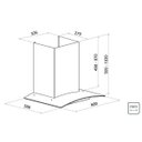 Ver imagem 4 de Coifa de Parede com Vidro New Vetro 60 Tramontina 127V