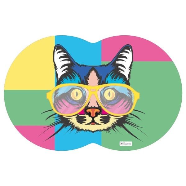 Tapete Pet Gato Colorido 54x39cm - 1