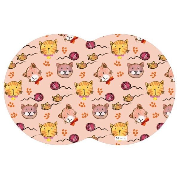 Tapete Pet Gato Rosa 54x39cm - 1