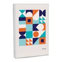 Ver imagem 1 de Quadro Decorativo Bauhaus Design Minimalista com Moldura Filete