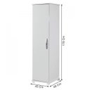 Ver imagem 4 de Armário Multiuso 1 Porta 4 Prateleiras Cuiaba Arte Móveis