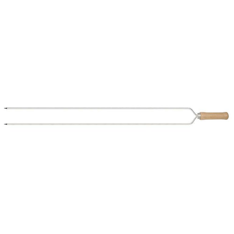 Espeto Duplo para Churrasco 85cm Espeto Duplo para Churrasco 85cm