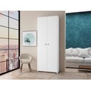 Ver imagem 1 de Sapateira Multiuso 2 Portas Branco Chade Casa Moderna