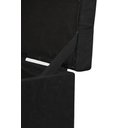 Ver imagem 3 de Puff Baú Estofado em Suede Amassado 1 Lugar Quadrado - Preto