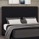 Ver imagem 6 de Cabeceira Cama Box Queen 160cm Estofada Goya P05 Veludo Preto - Lyam Decor