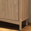 Ver imagem 7 de Buffet Aparador 167cm 4 Portas Madeira Maciça Nira Tauari F07 - Mpozenato
