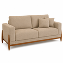 Ver imagem 2 de Sofá Verona | Linho:210/Linho/Bege Médio