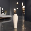 Ver imagem 1 de Vaso de Chão Paris Decoração em Cerâmica Bege Petra