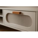Ver imagem 4 de Rack Suspenso Santorini MDF com 2 Gavetas 1.80m Cor Off White