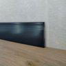 Rodape Poliestireno Frisado 10cm Preto - 2,4 Metros - 4